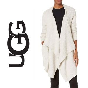 UGG 🎄 Phoebe Wrap Cozy Cream Cardigan